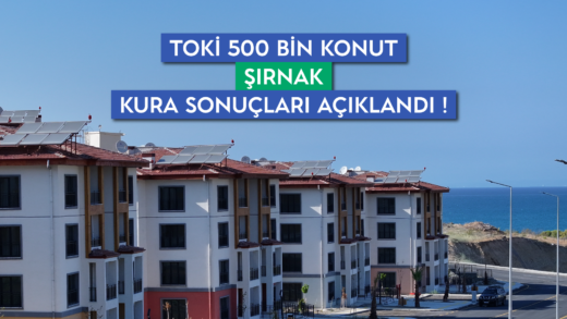 Şırnak Toki Sonuçları