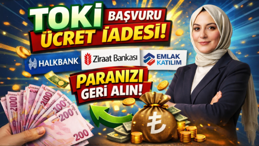 TOKİ Başvuru Ücreti İade
