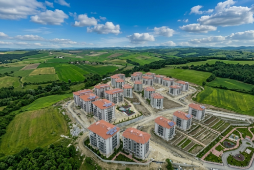 İstanbul TOKİ 500 bin konut projesi kura sonuçları ve bitmiş konut projeleri genel görünümü.